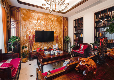 灶港路別墅中式風格