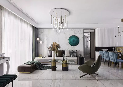 120㎡雅奢樣板間，現(xiàn)代時尚與溫柔靜謐的精妙融合!