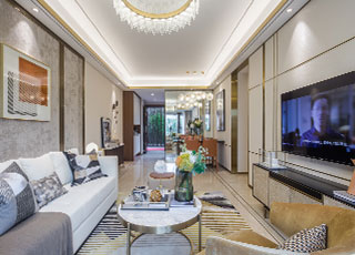 中駿柏景灣樣板房B戶型   高清大圖