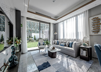 THE SPRING WHISPER_藍(lán)城春風(fēng)燕語(yǔ)疊墅樣板房實(shí)景拍攝案例